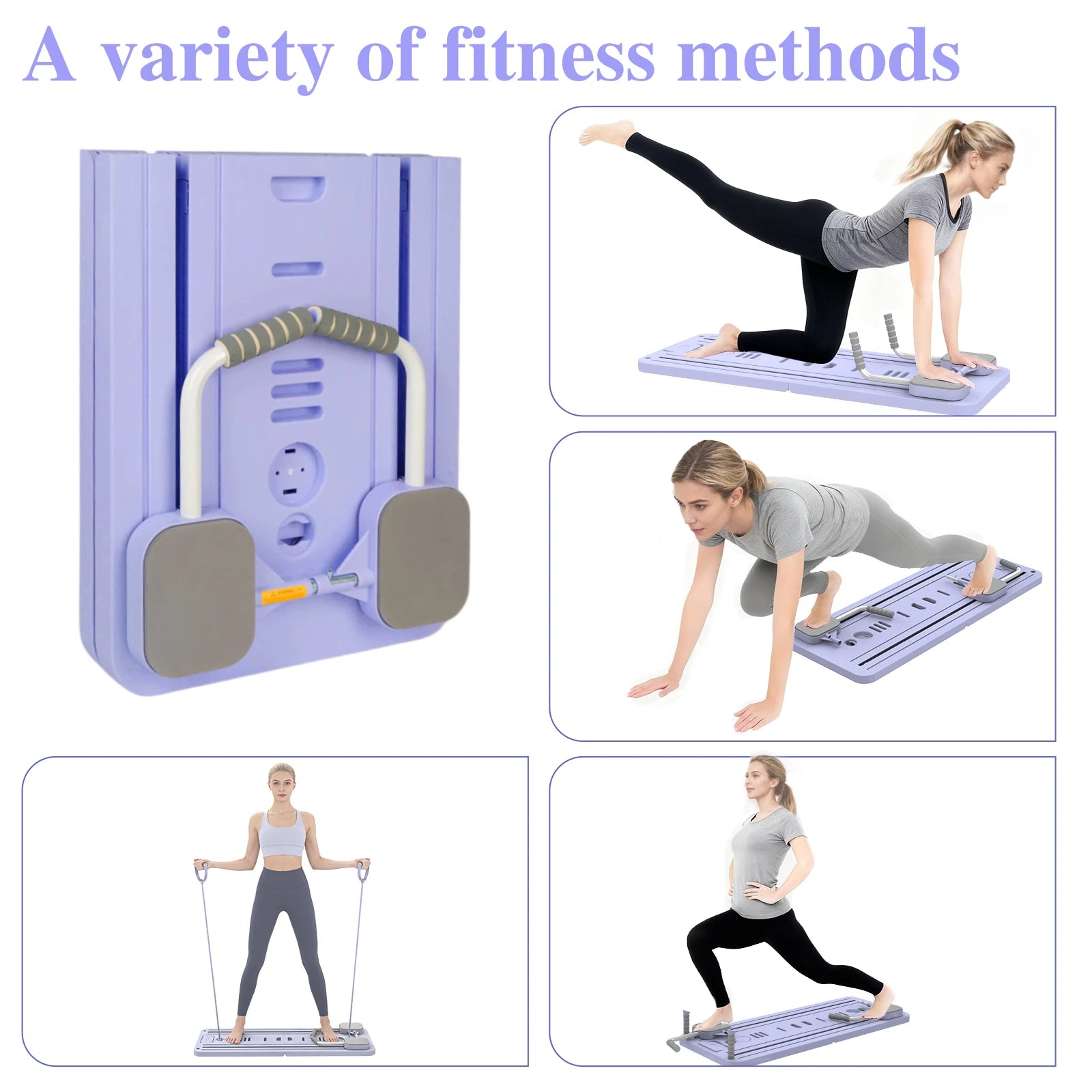Planche Fitness Pliable – Pilates, Pompes & Gainage Abdominal