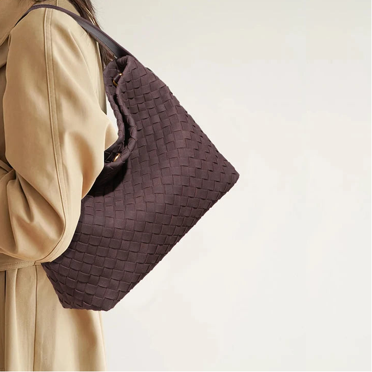 Sac Tressé Élégant Femme
