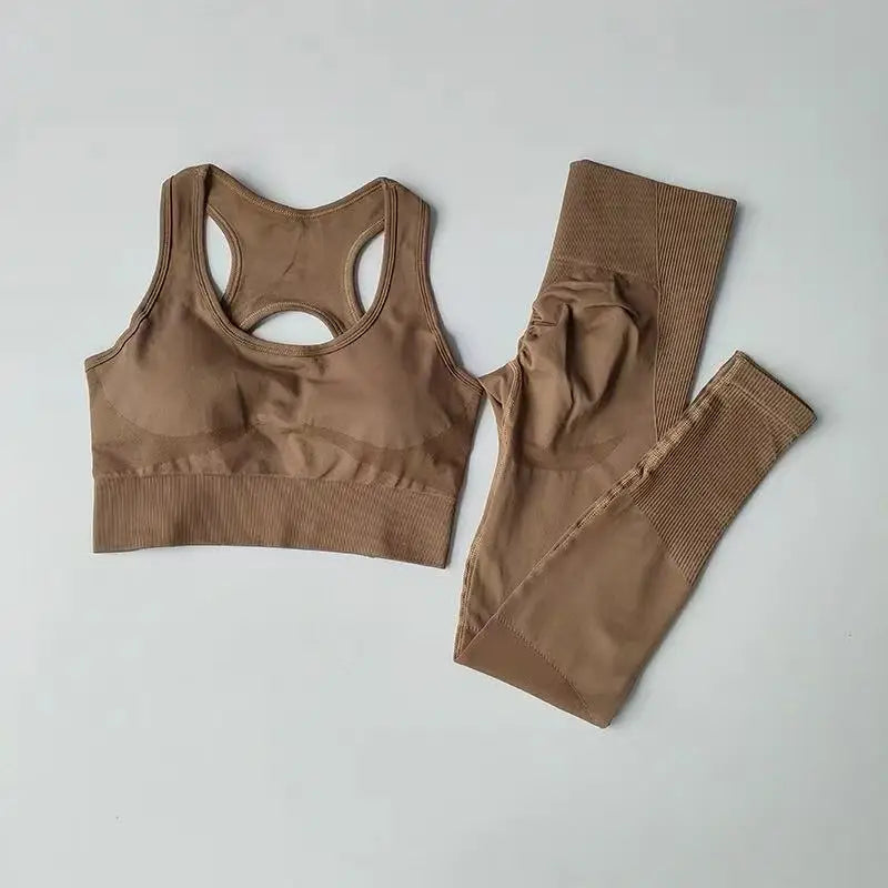 2 Pièces – Brassière & Legging Yoga Running
