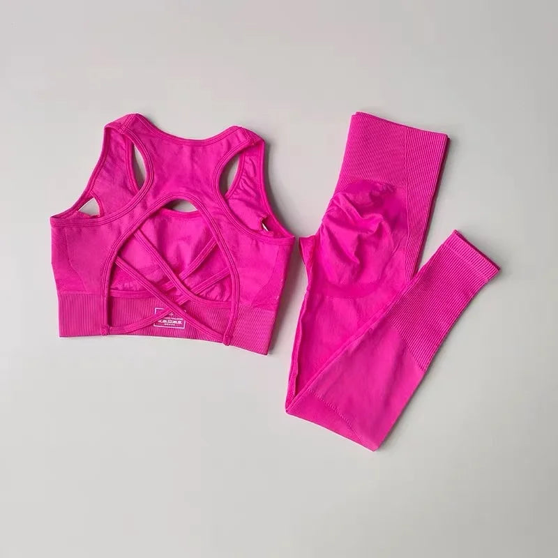 2 Pièces – Brassière & Legging Yoga Running