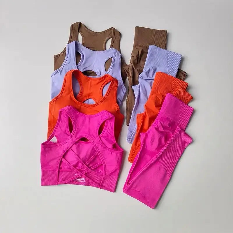2 Pièces – Brassière & Legging Yoga Running