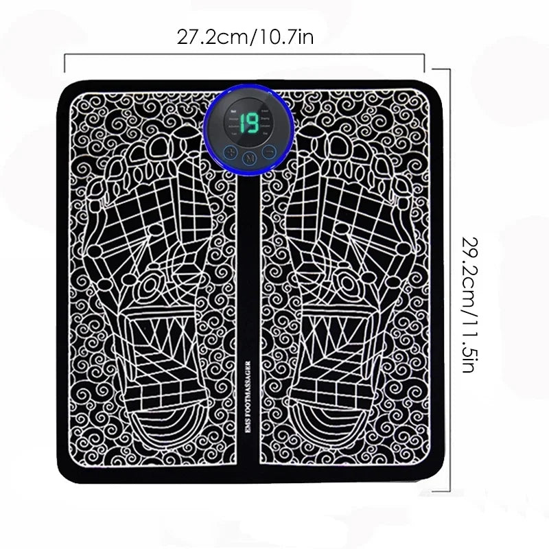 Tapis de massage EMS pour les pieds