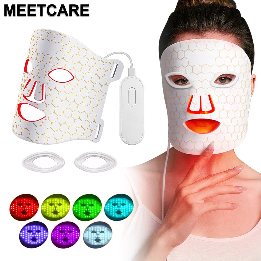 Masque LED de thérapie par lumière rouge