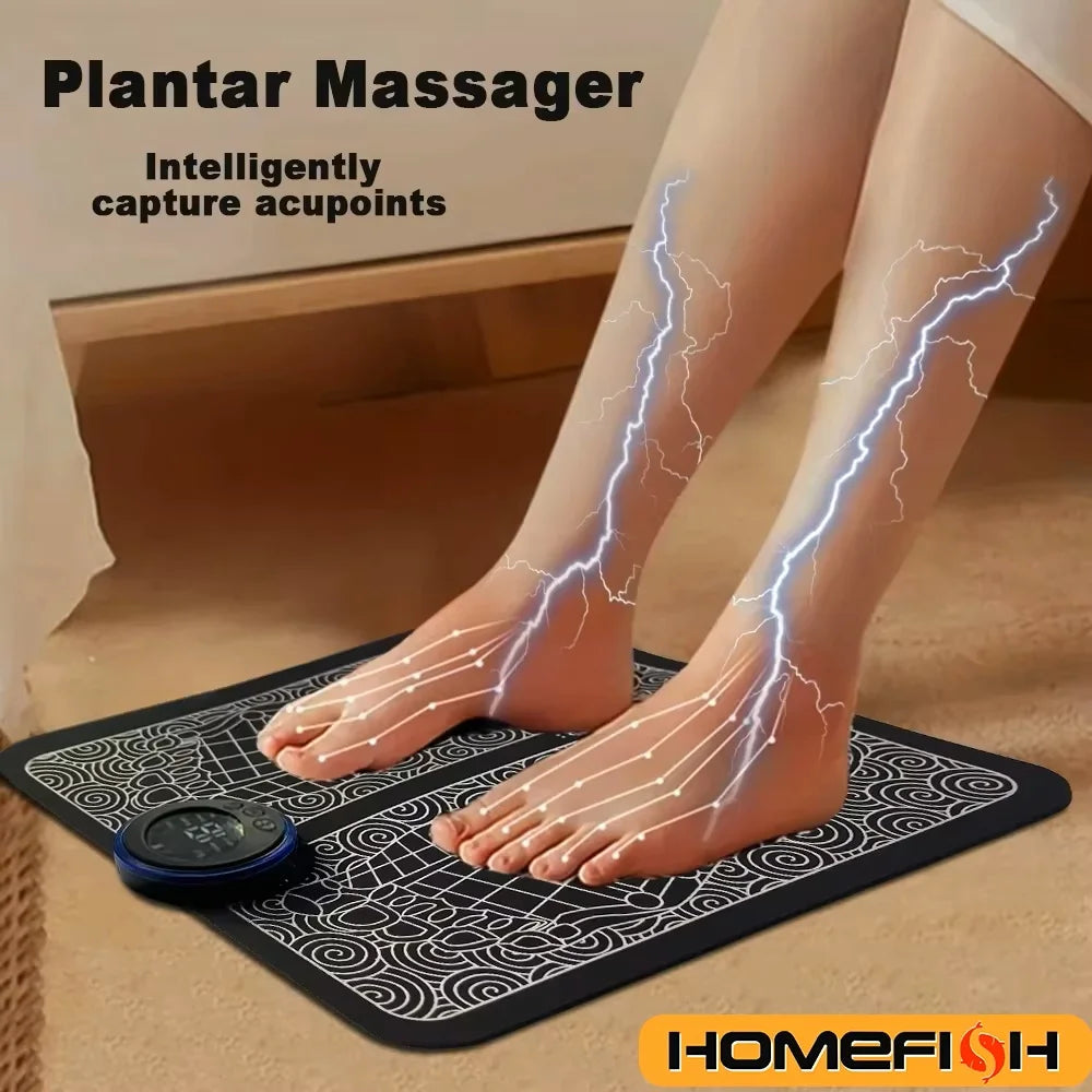 Tapis de massage EMS pour les pieds