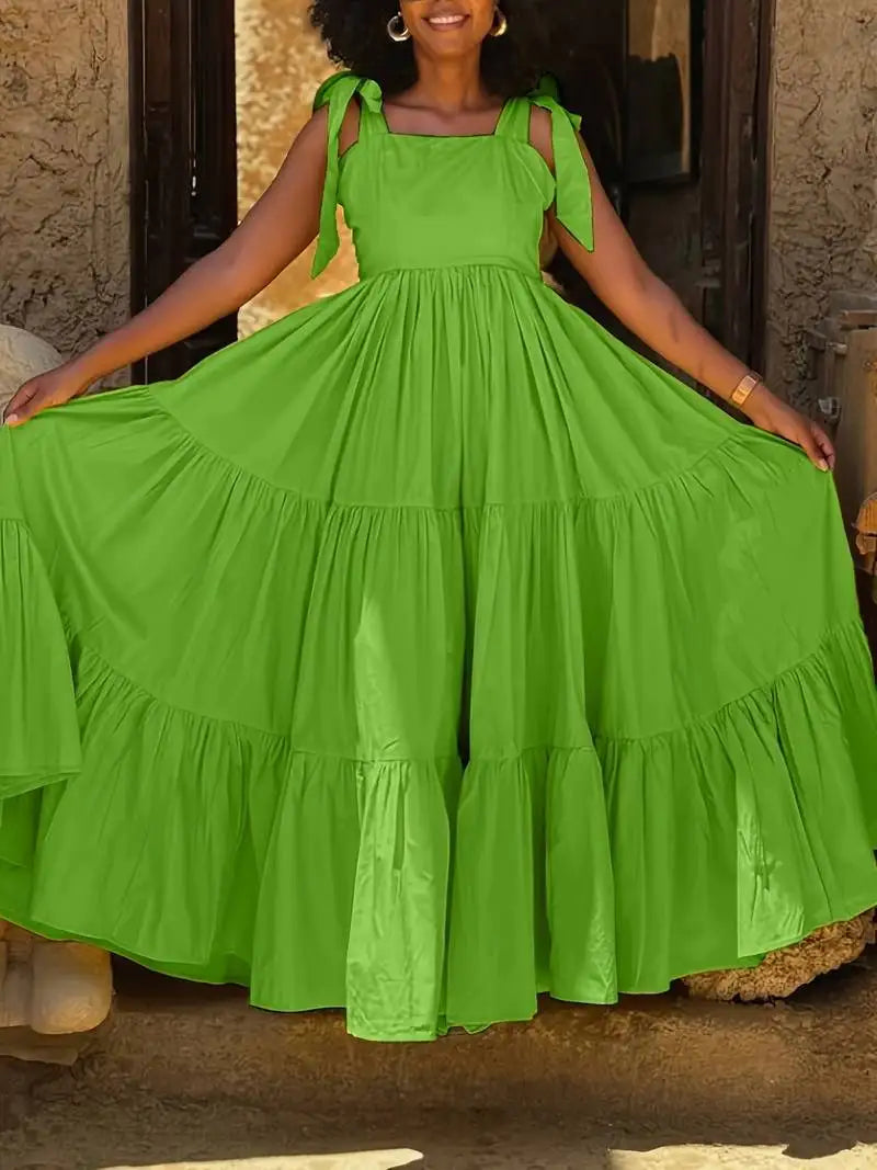 Longue Robe Été Élégante Femme